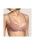 Andres Sarda Switzer 3311116-VIR, Σουτιέν Push Up με μπανέλα και διαφάνεια, ΣΑΠΙΟ ΜΗΛΟ